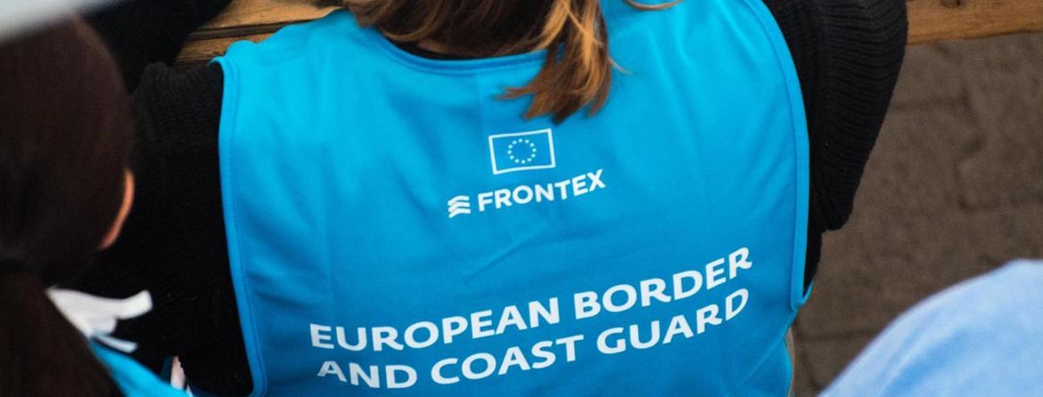 chaleco de FRONTEX