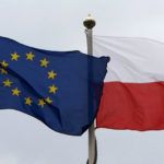 bandera polonia y eu