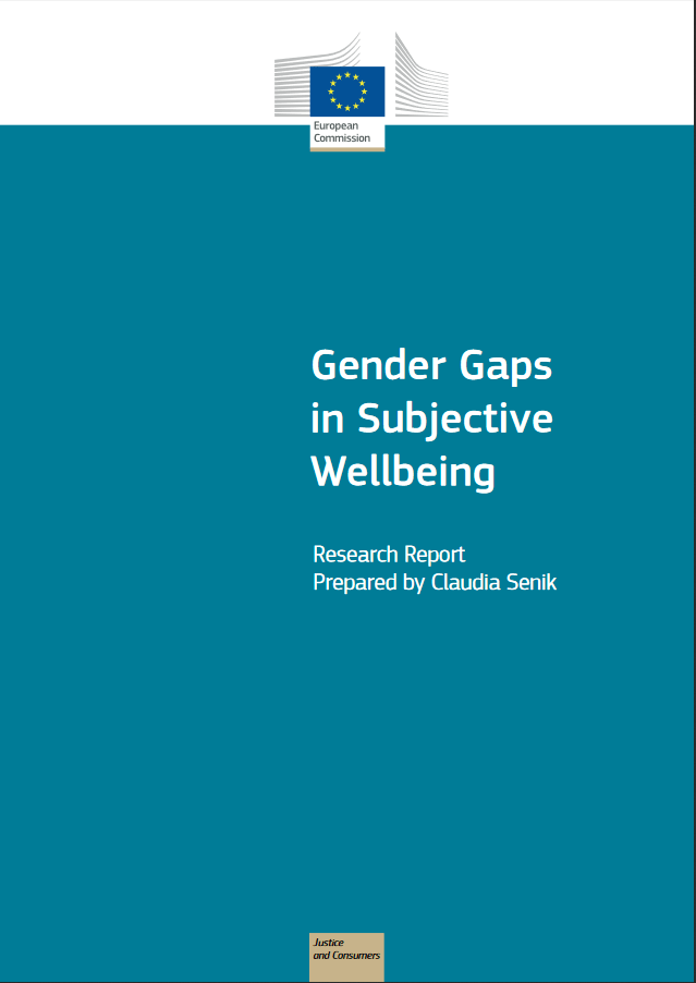 Gender Gaps In Subjective Wellbeing Cde Almería Centro De 