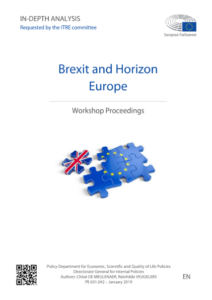Este documento resume las presentaciones y discusiones del taller sobre “Brexit y Horizon Europe”, que se realizó el 21 de noviembre de 2018.