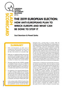 Elecciones de mayo de 2019 al Parlamento Europeo