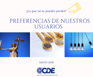 Preferencias usuarios MAYO 2019