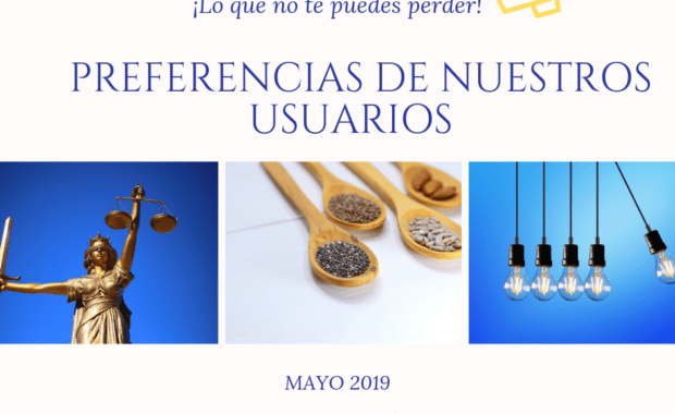 Preferencias usuarios MAYO 2019