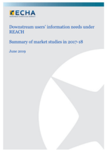 Downstrem users' information needs