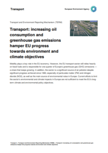 Transport, oil consumption