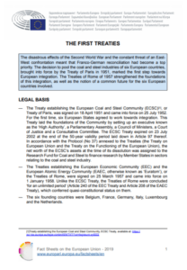 First treaties of the EU