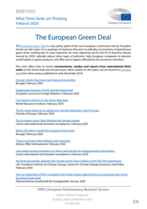 Pacto verde  paquete de medidas que tiene como objetivo reducir radicalmente las emisiones de gases de efecto invernadero