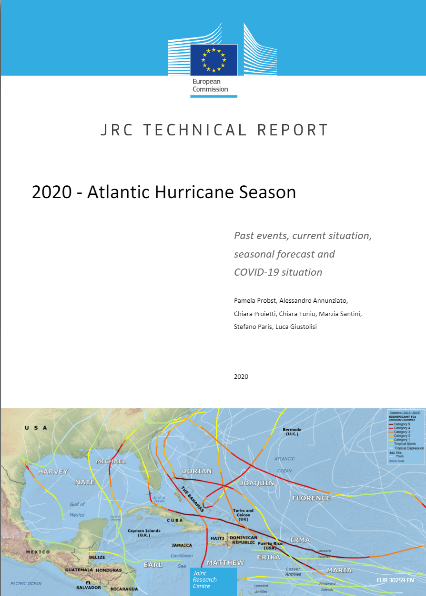 Atlantic hurricane season. Past events, current situation, seasonal forecast and COVID-19