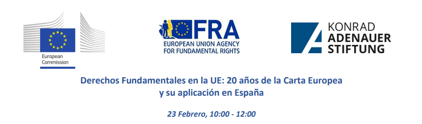 Evento virtual: Derechos Fundamentales en la UE: 20 años de la Carta Europea y su aplicación en España