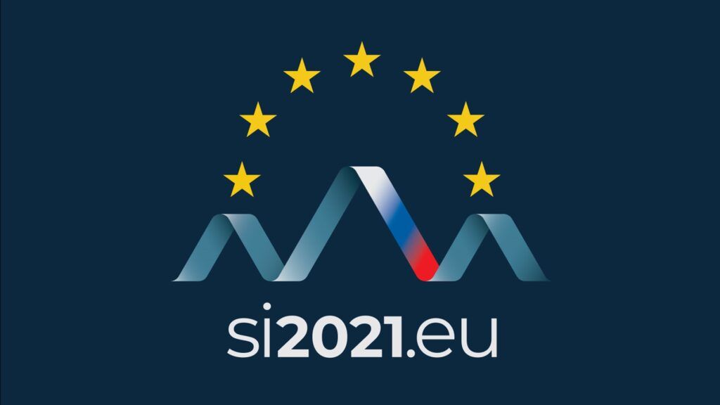 Logo de la presidencia eslovena de turno de la UE.