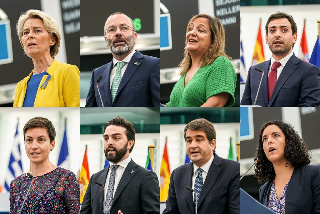 Commission President von der Leyen and MEPs debated the State of the European Union in Strasbourg