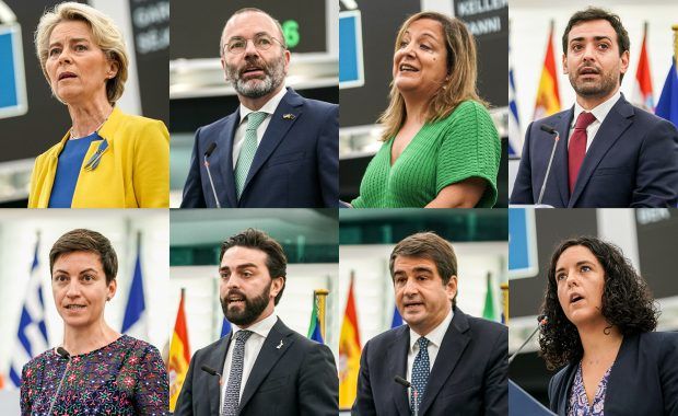 Commission President von der Leyen and MEPs debated the State of the European Union in Strasbourg