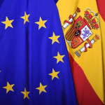 bandera españa europa