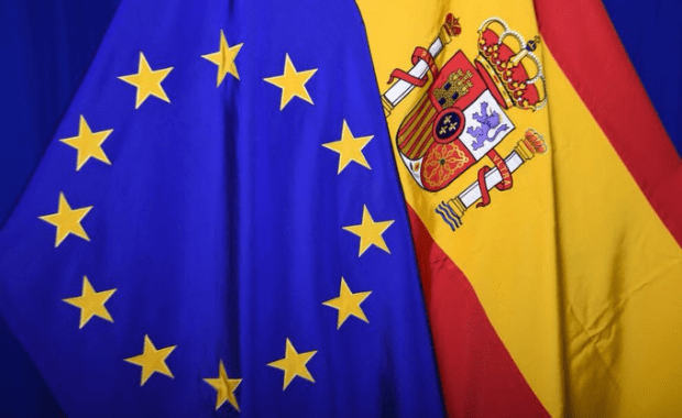 bandera españa europa