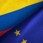 bandera Colombia y UE