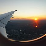 vista desde la ventana de un avión
