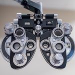 instrumento de exploración de oftalmología