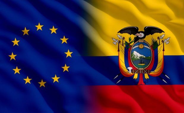 bandera ecuador y ue