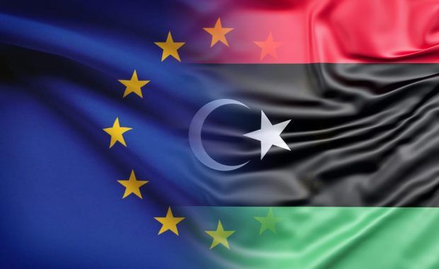 bandera libia europa